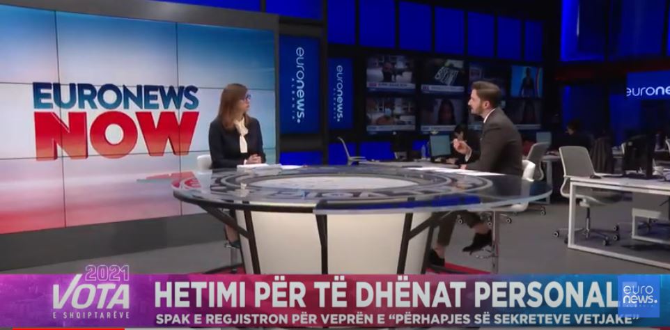 Intervista E Avokatit Të Popullit Znj. E. Ballanca Në Tv Euronews Albania
